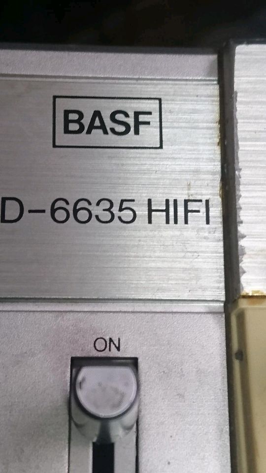 BASF D-6635 HiFi Cassetten-Deck, DEFEKT!!