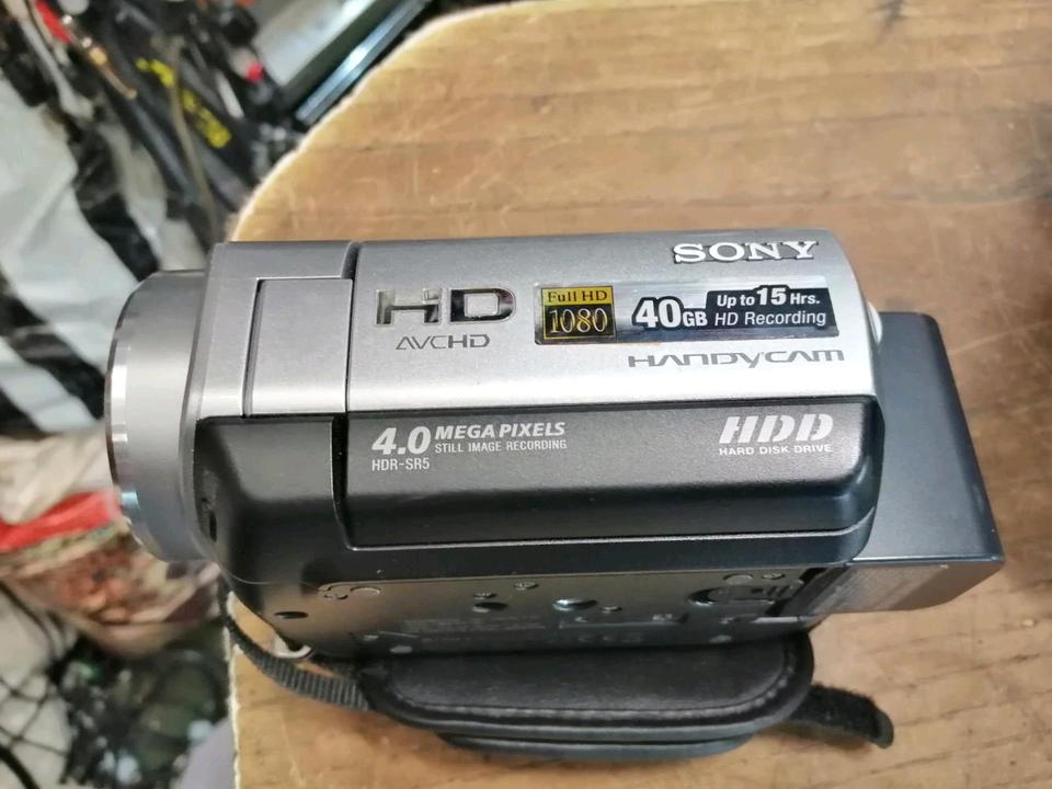SONY HDR-SR5E, Videocamera OHNE Speicherkarte!!