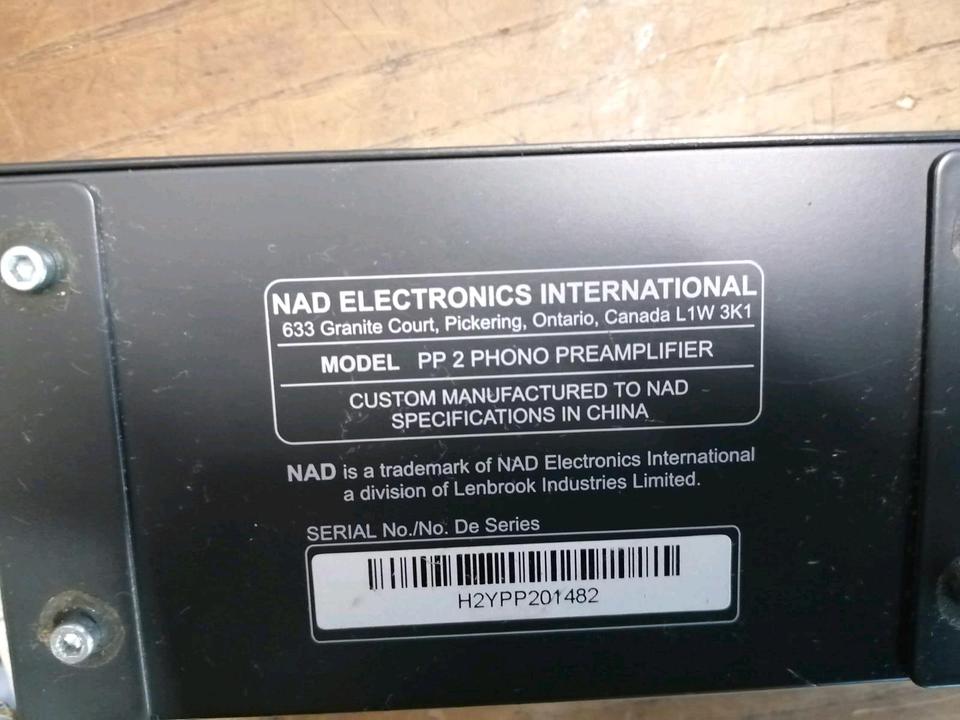 NAD Phono Preamp PP2, Vorverstärker mit NEUEN Adapter!!!