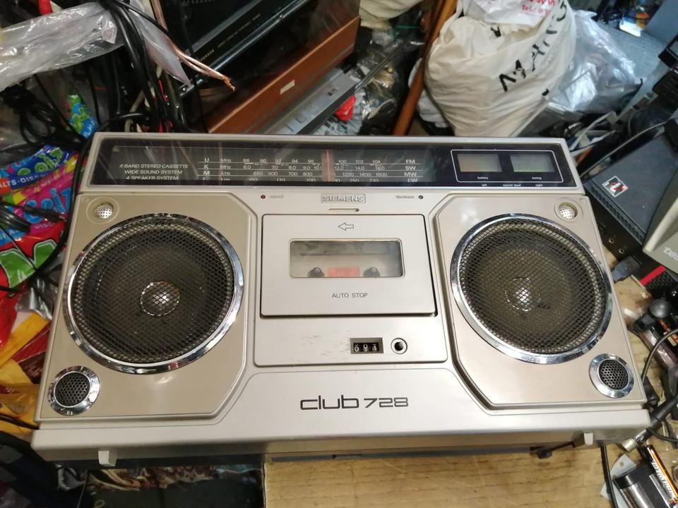 SIEMENS club 728, Radio-Cassetten-Recorder mit Netzkabel!!