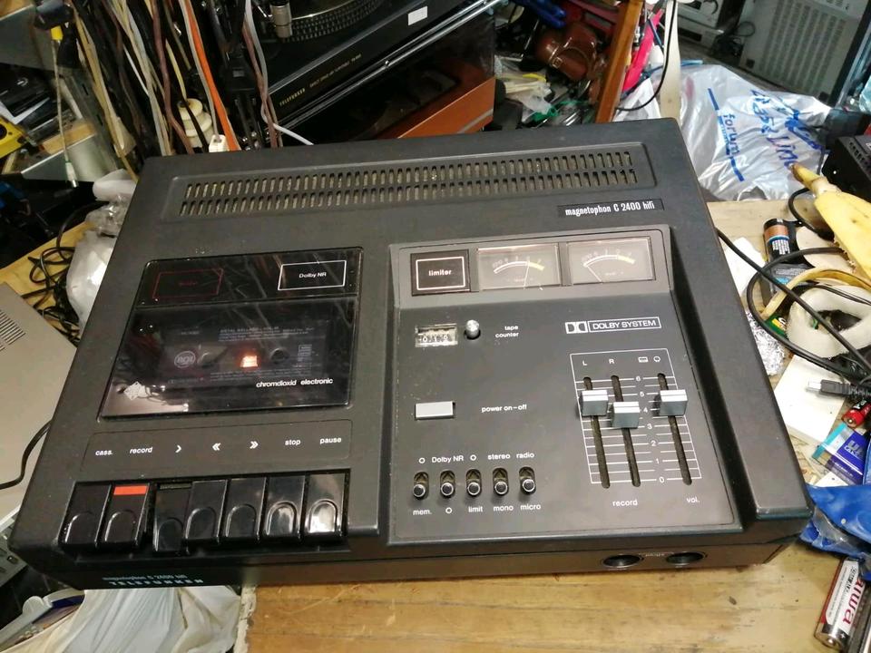 TELEFUNKEN C2400 hifi, Cassetten-Recorder mit Beschreibung!!!