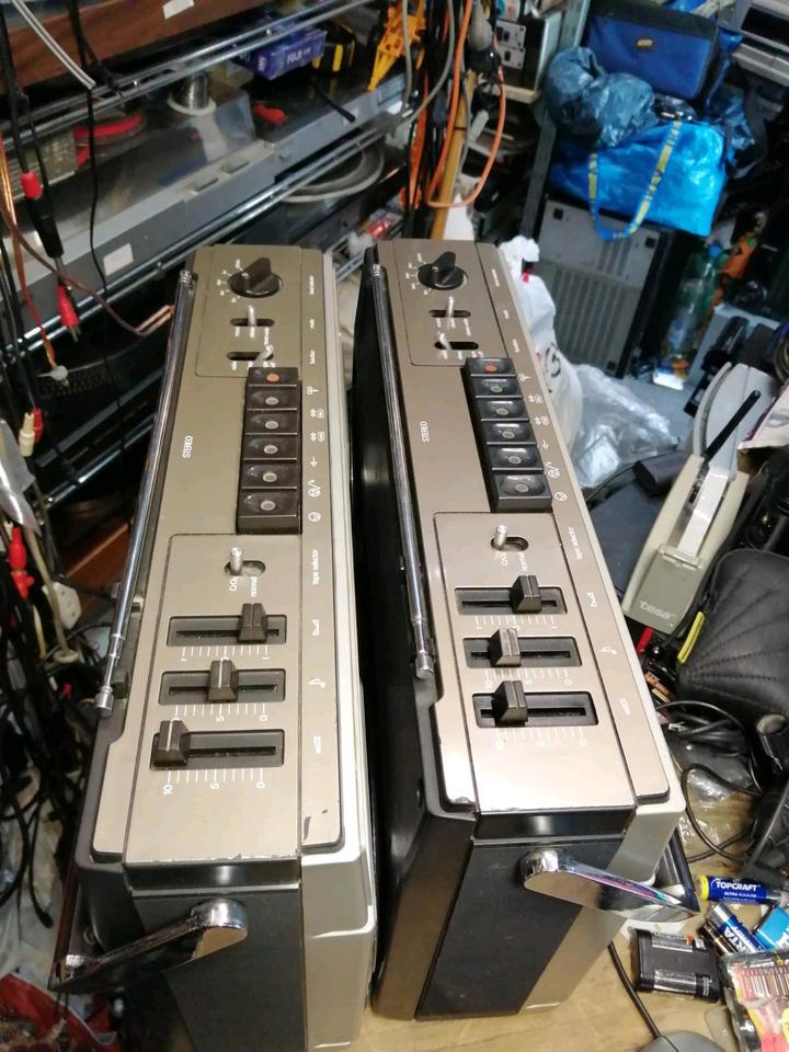 SIEMENS CLUB 722 +SIEMENS CLUB 728, Radio-Cassetten-Recorder!!!