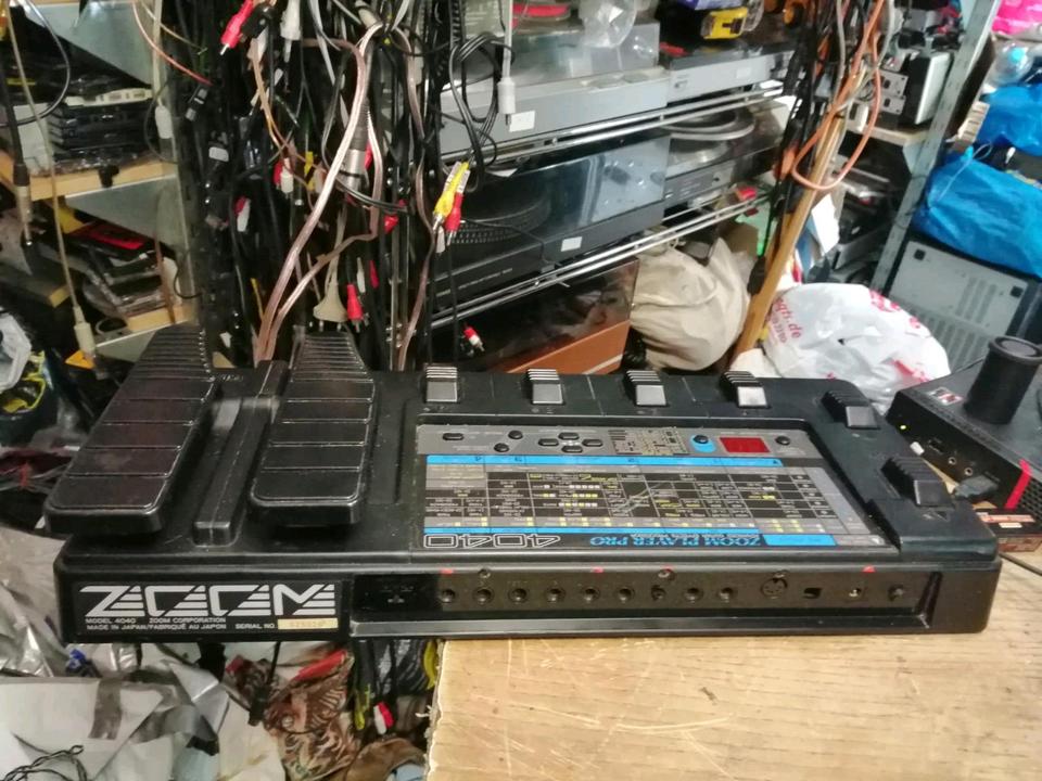 ZOOM Player PRO 4040, Guitar Effect Processor!!