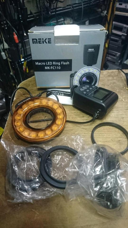MEIKE MK-FC110, Macro LED Ring Flash, NEU!!!