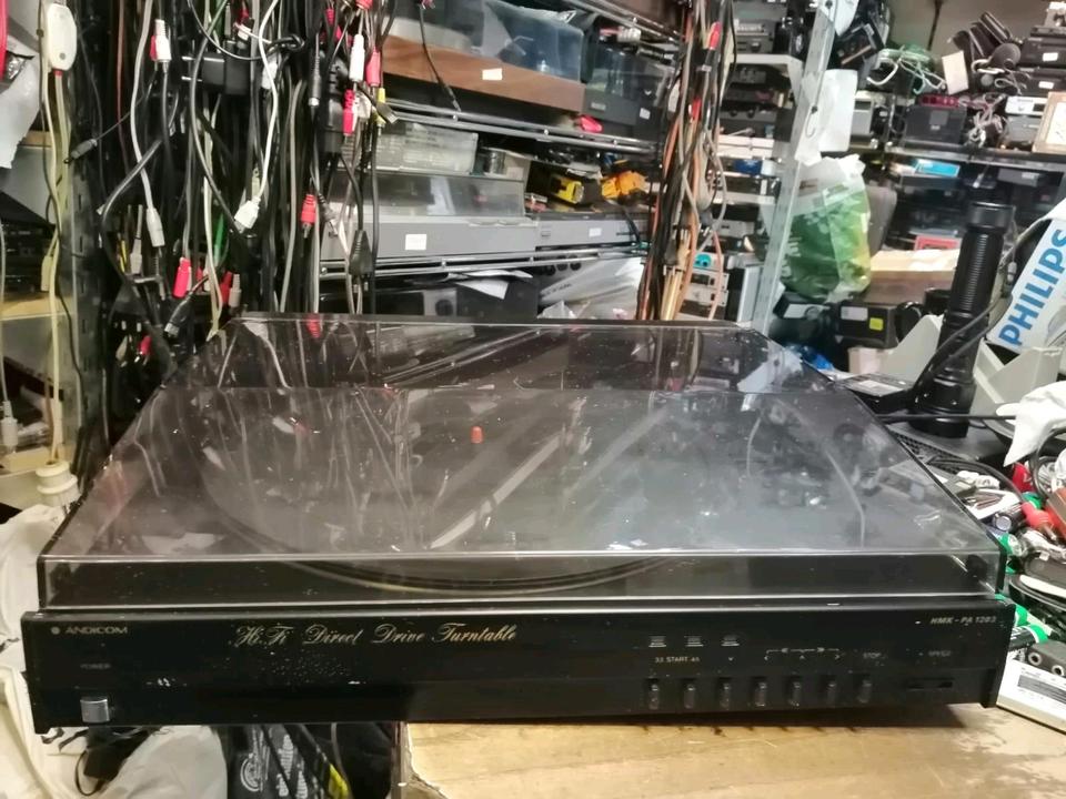 ANDICOM HMK PA 1203, Plattenspieler, DEFEKT!!!