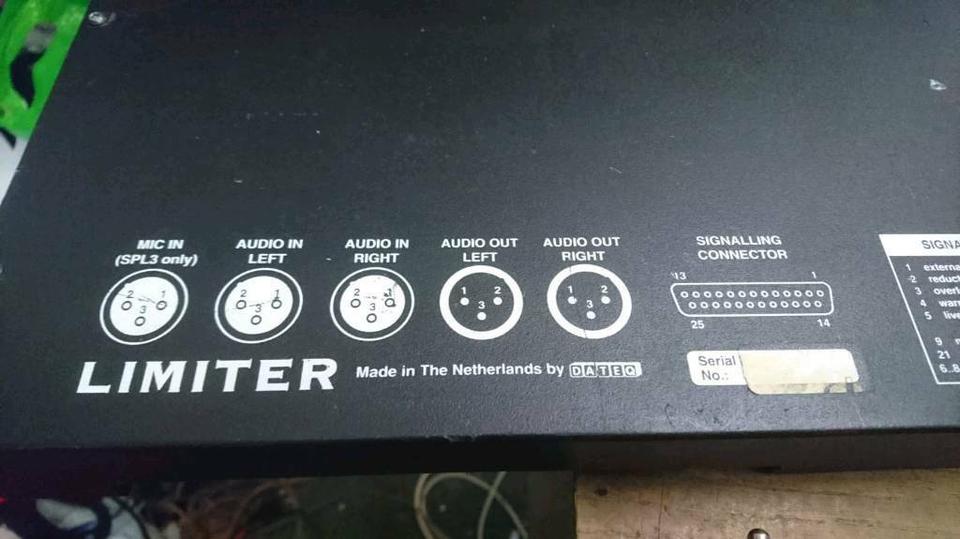 LIMITER SPL 2, Controlled Stereo Program Limiter, DEFEKT!!