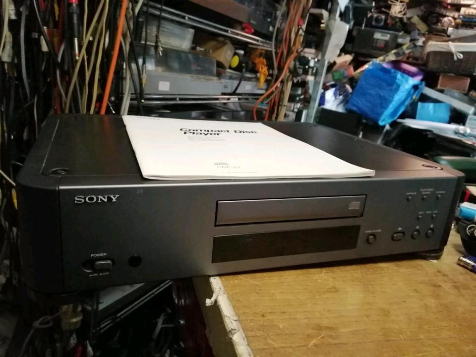 SONY CDP-S7, CD-Player OHNE Fernbedienung!!!