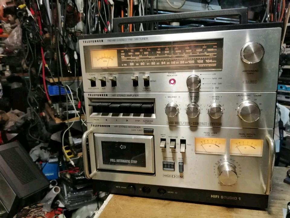 TELEFUNKEN HIFI Studio 1, Radio-Cassetten-Recorder, OHNE Boxen!!