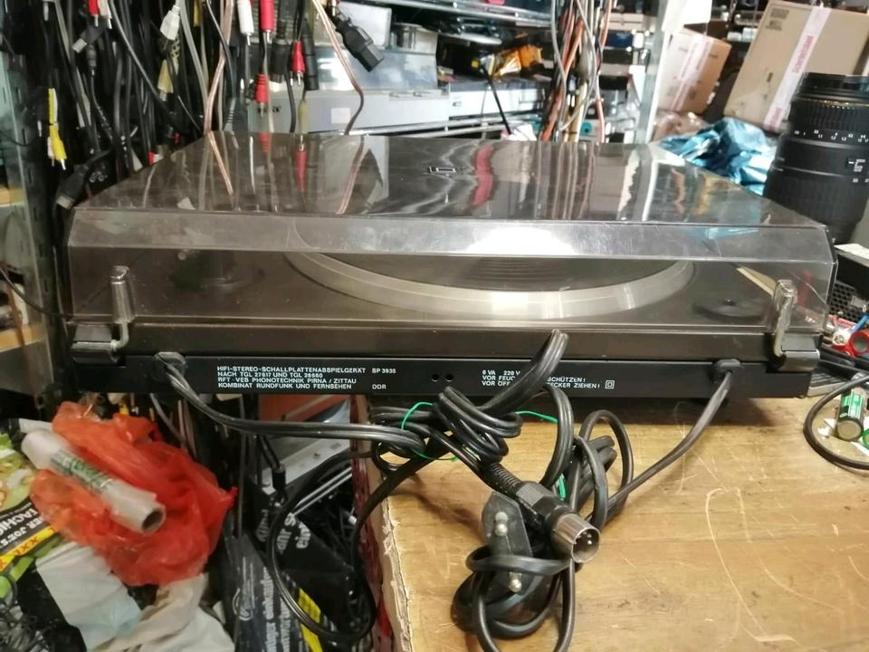 RFT SP3935, HiFi Plattenspieler, DEFEKT!!