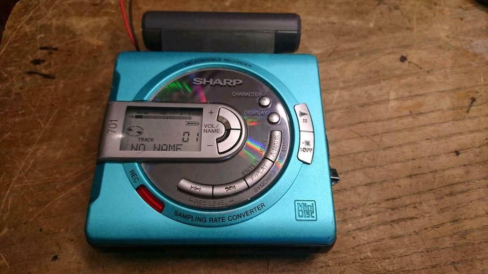 SHARP MD MS701H, MD-Recorder, OHNE Zubehör!!
