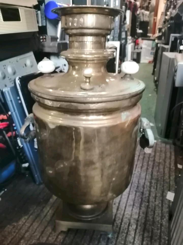 Russischer Holzkohle-Samowar, Baujahr: 1826, guter Zustand!!