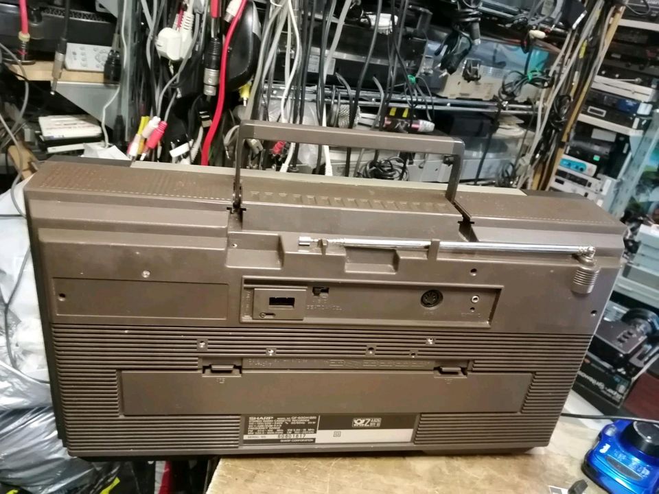 SHARP GF-600H(BR), Radio-Cassetten-Recorder, SELTEN!!!