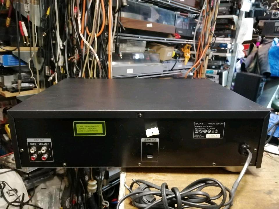 SONY CDP-C910, 10fach-Wechsler-CD-Player, guter Zustand!!!