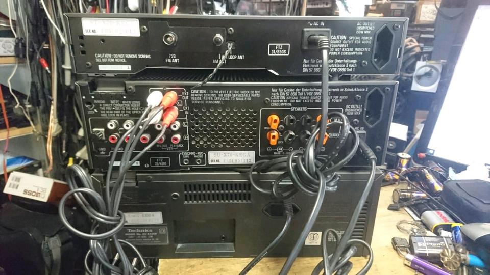TECHNICS Anlage: SU-X70/RS-40W/ST-X70, ohne Boxen!!