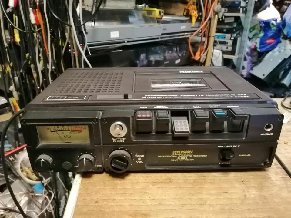 SUPERSCOPE by MARANTZ C-204, Cassetten-Recorder!