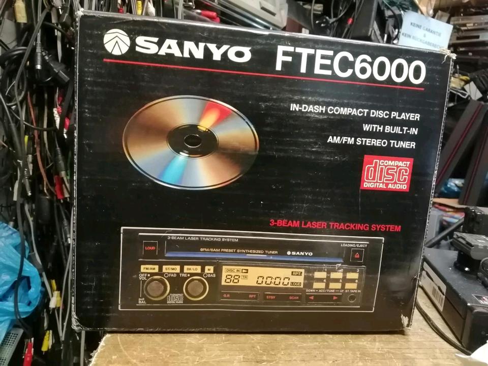 SANYO FTEC 6000, Autoradio mit CD-Player, NEU + OVP!!!