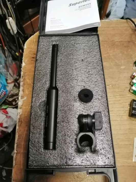 SUPERLUX ECM-999, Kondensator-Mikrofon für Messung, NEU!!!
