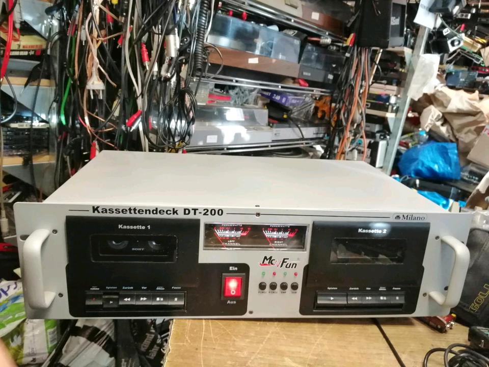 McFUN DT-200, Doppelcassetten-Deck, guter Zustand!!!