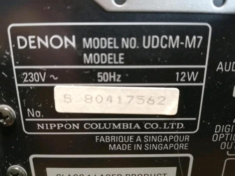 DENON UDCM-M7, 3fach-CD-Wechsler, etwas DEFEKT!!!