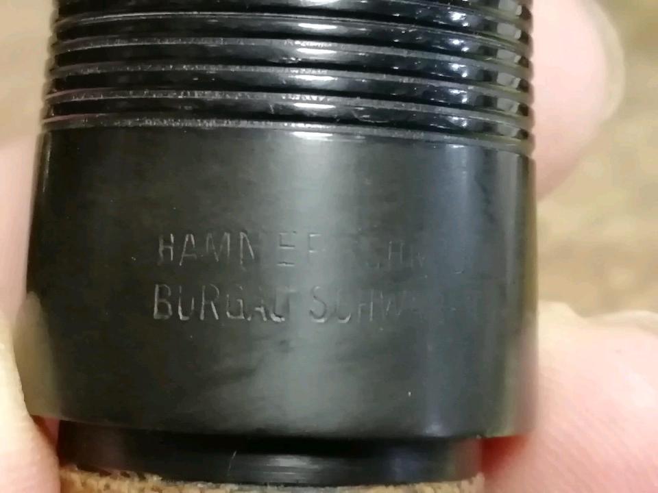 MUNDSTÜCK B2, "Richard Müller Bremen + Burgau Schwarz, toll!!