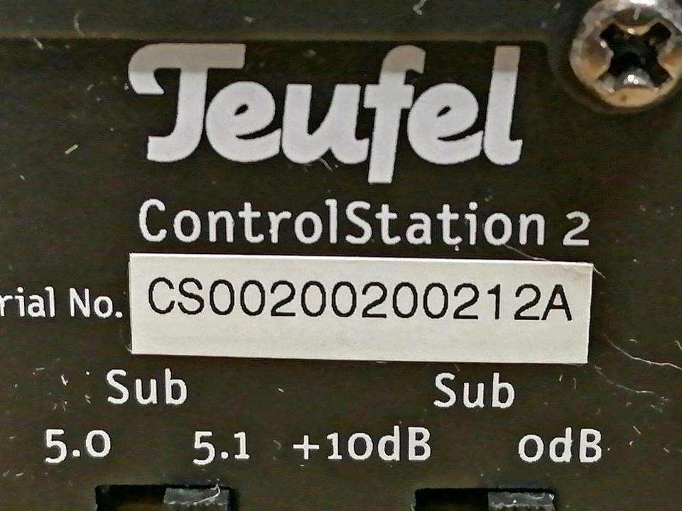 TEUFEL CONTROL Station 2, mit Zubehör!