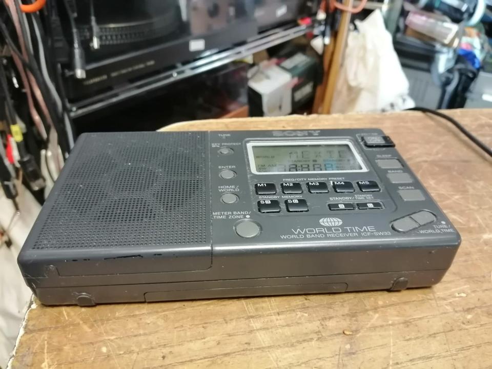 SONY ICF-SW33 World Time, Radio, guter Zustand!!