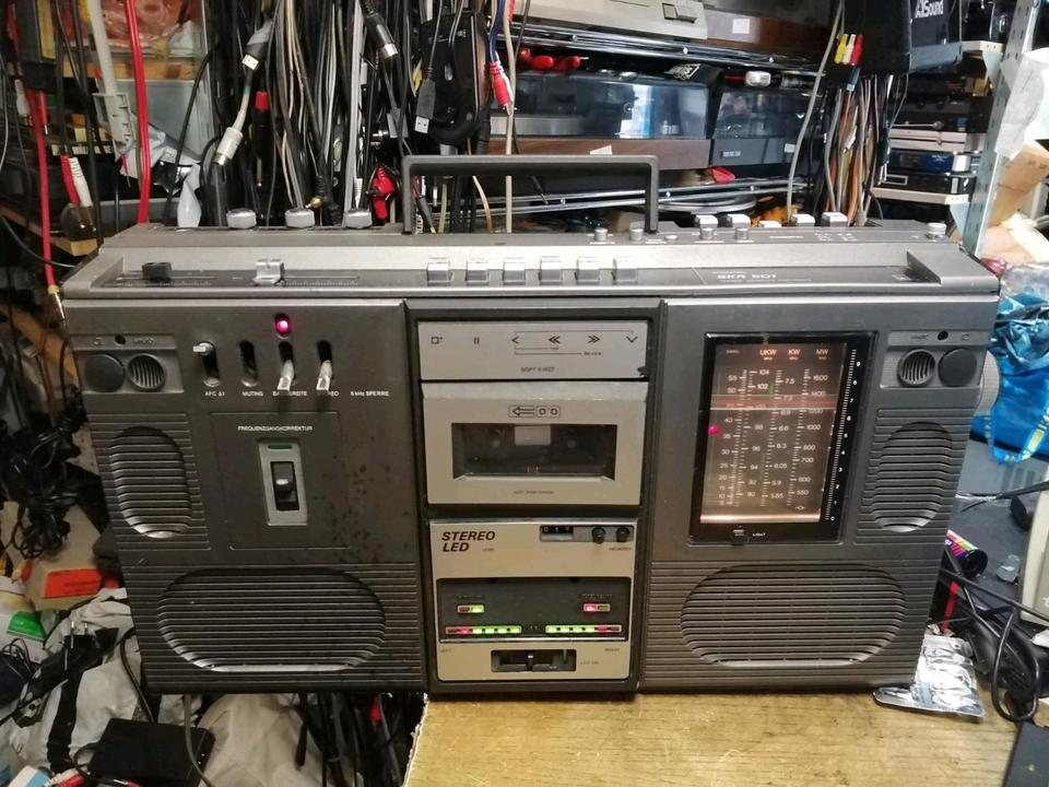 RFT STERACORD SKR501, Radio-Cassetten-Recorder, etwas DEFEKT!!!