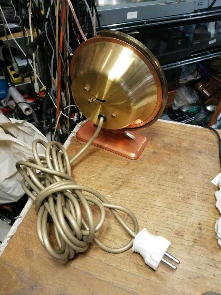 TISCHUHR made in Germany, festes, langes Kabel, guter Zustand!!!