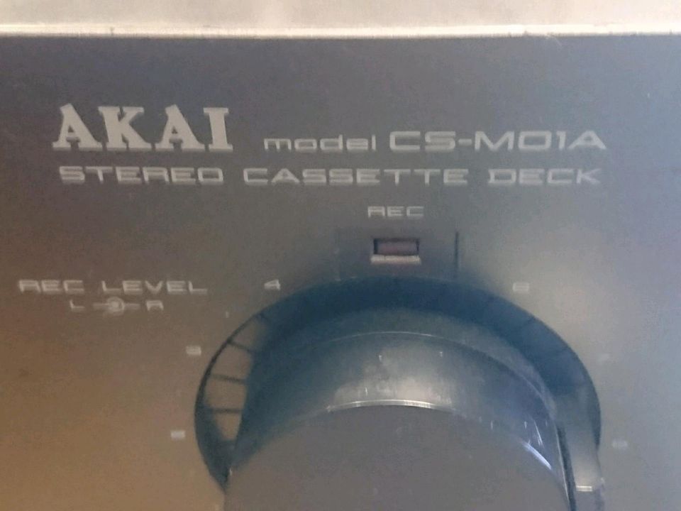 AKAI Model CS-MO1A, Stereo Cassetten-Deck