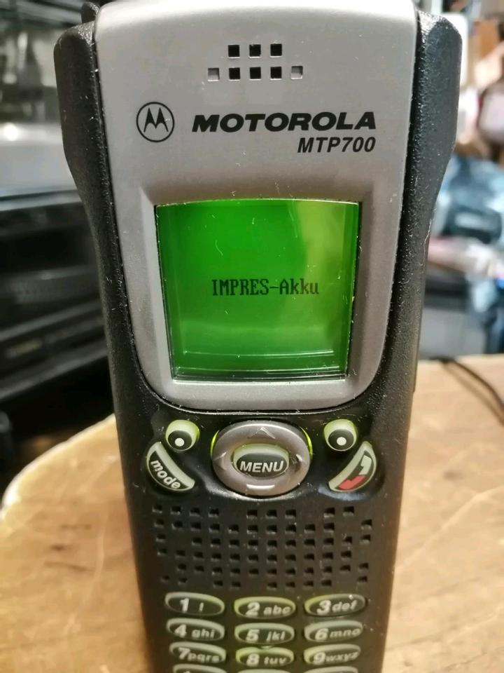 MOTOROLA MTP700, Handfunkgerät, OHNE Ladegerät!!