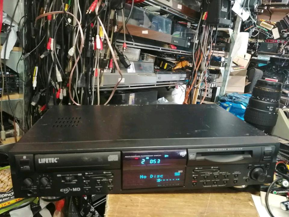 LIFETEC LT8964, CD-Player/MD-Recorder, 2in1, guter Zustand!!!