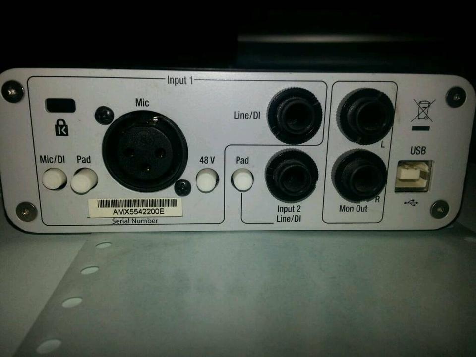 AVID Digi Design Mini M Box 2 USB; Audio Interface, tolles Gerät