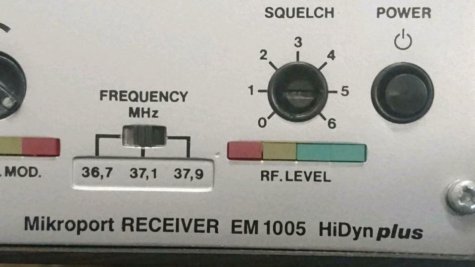 SENNHEISER EM 1005 Mikroport +SKM 1032 Mikrofon, Zubehör