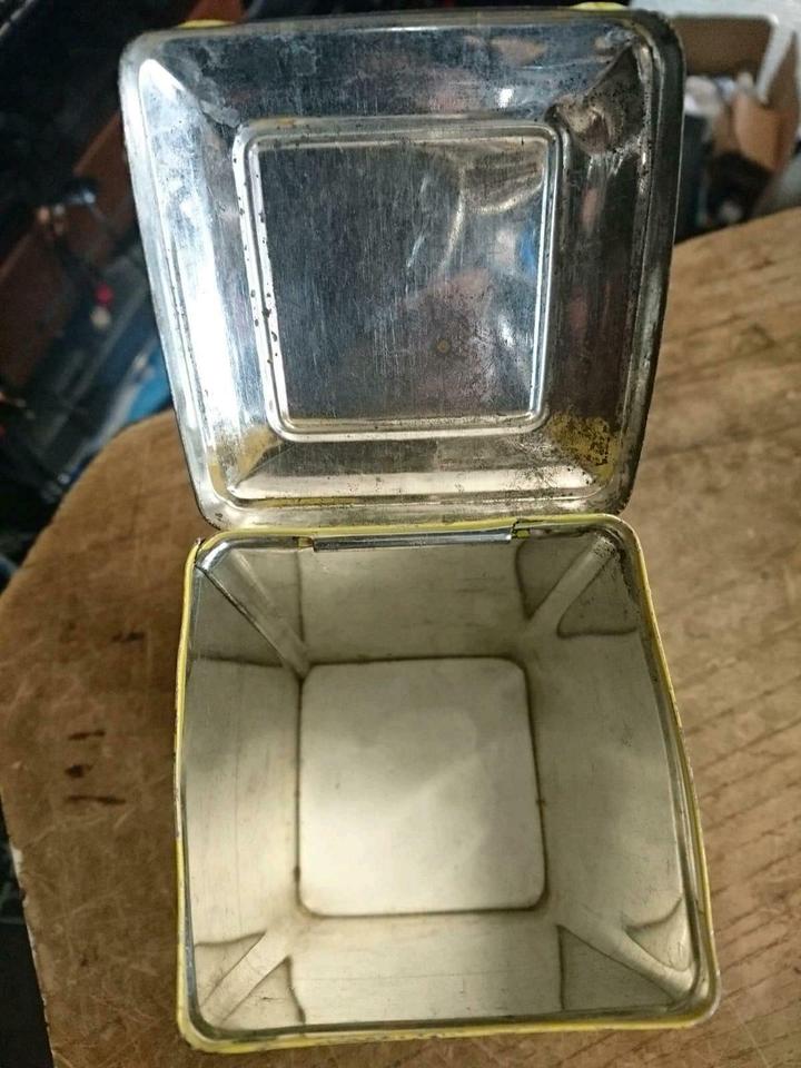 Original-Dose DROSTE CACAO, kleine Blechdose