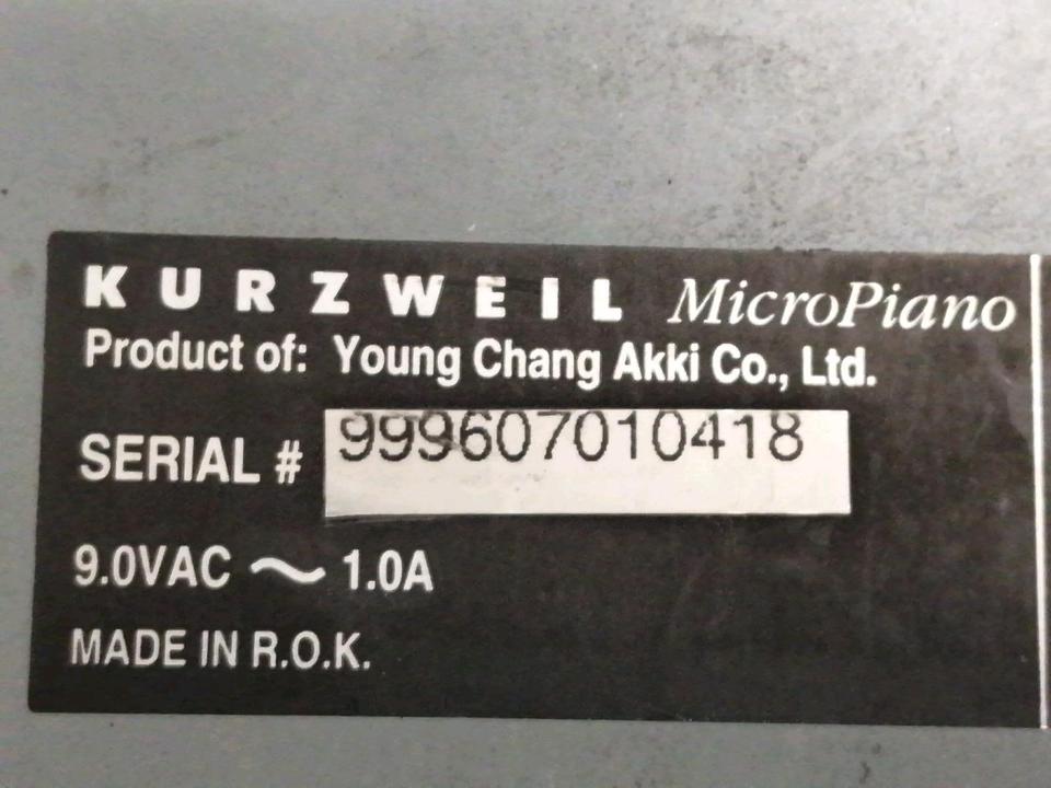 KURZWEIL MICROFIANO Midi Sound Module, Effekt-Gerät!!!