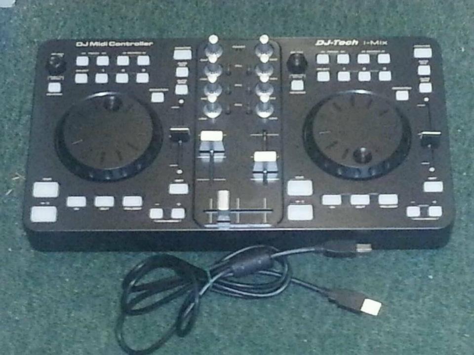 DJ TECH i•Mix; DJ Midi Controller, USB-Kabel, sehr guter Zustand!
