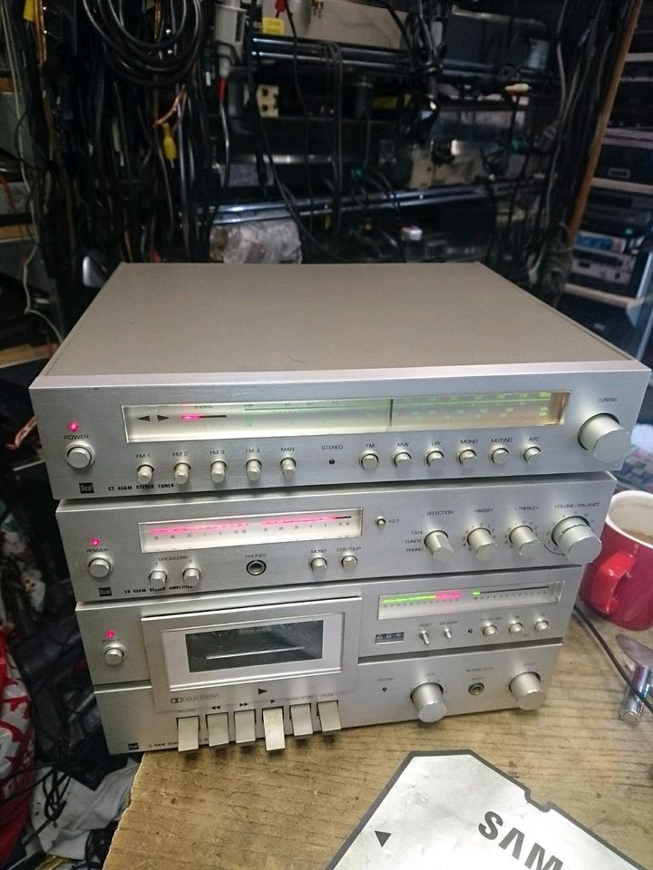 DUAL-Anlage: CV450M, CT450M + C450M, OHNE Boxen, guter Zustand