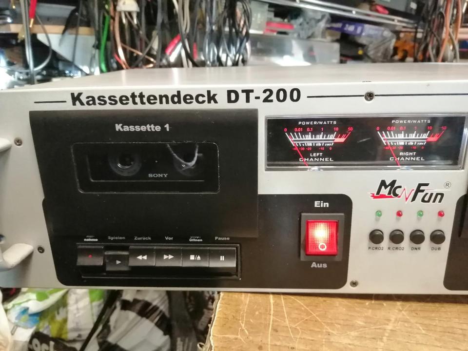 McFUN DT-200, Doppelcassetten-Deck, guter Zustand!!!