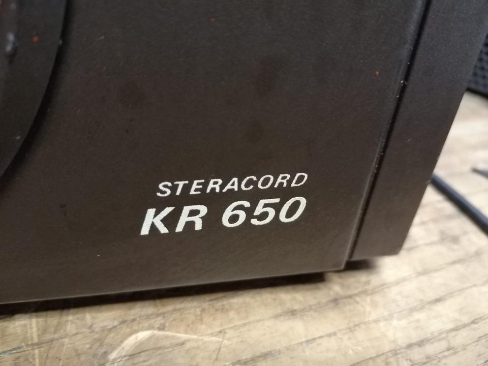 RFT STERACORD KR650, Radio-Cassetten-Recorder, etwas DEFEKT!!!