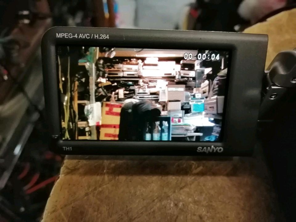 SANYO VPC-TH1EX, Digital Videocamera mit Zubehör, guter Zustand!!