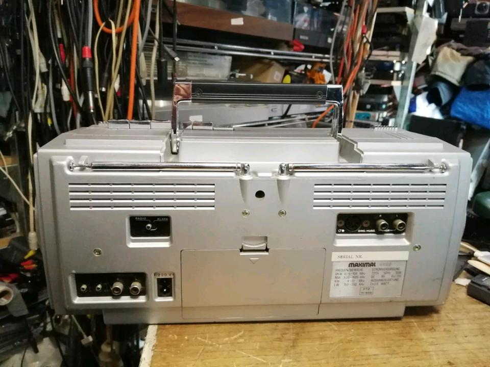 MAXIMAL 4480, Radio-Cassetten-Recorder, DEFEKT!!!