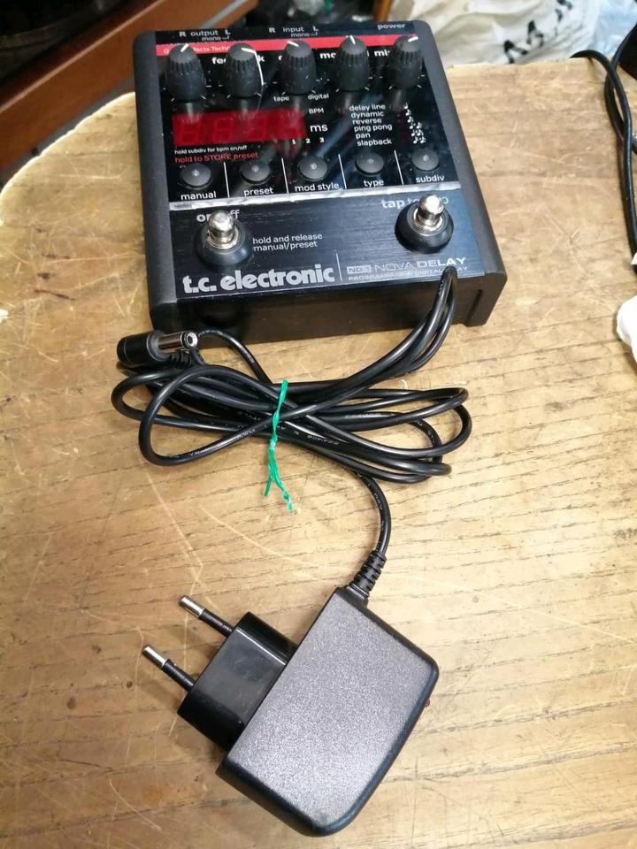 TC ELECTRONIC ND-1 Nova Deleay, Effekt-Pedal für Gitarren!!