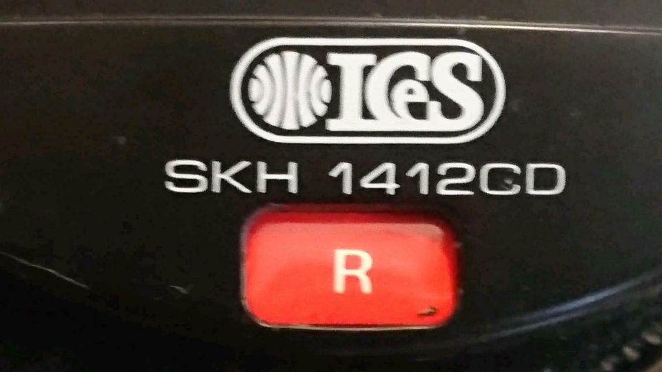 ICES SKH1412, Kopfhörer für CD-Player, 6,3 mm Klinke, Selten!