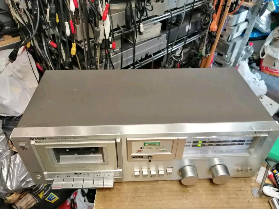 SHARP RT-30H, Cassetten-Deck, DEFEKT!!!