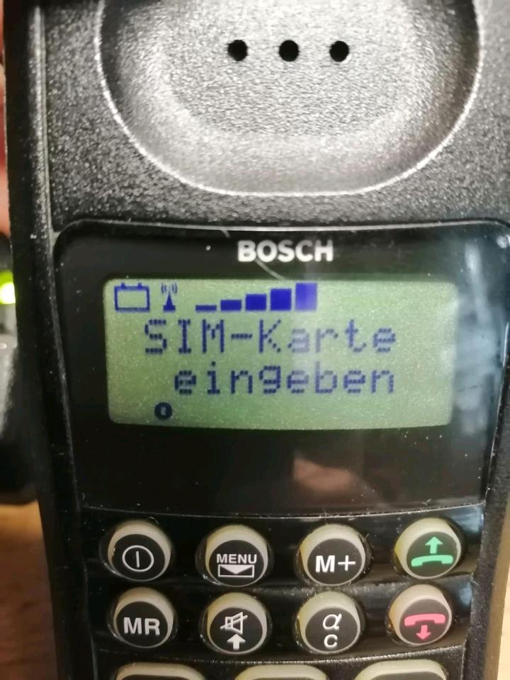 BOSCH CARTEL SL 2G1.0, altes Handy-Modell mit Zubehör!!!
