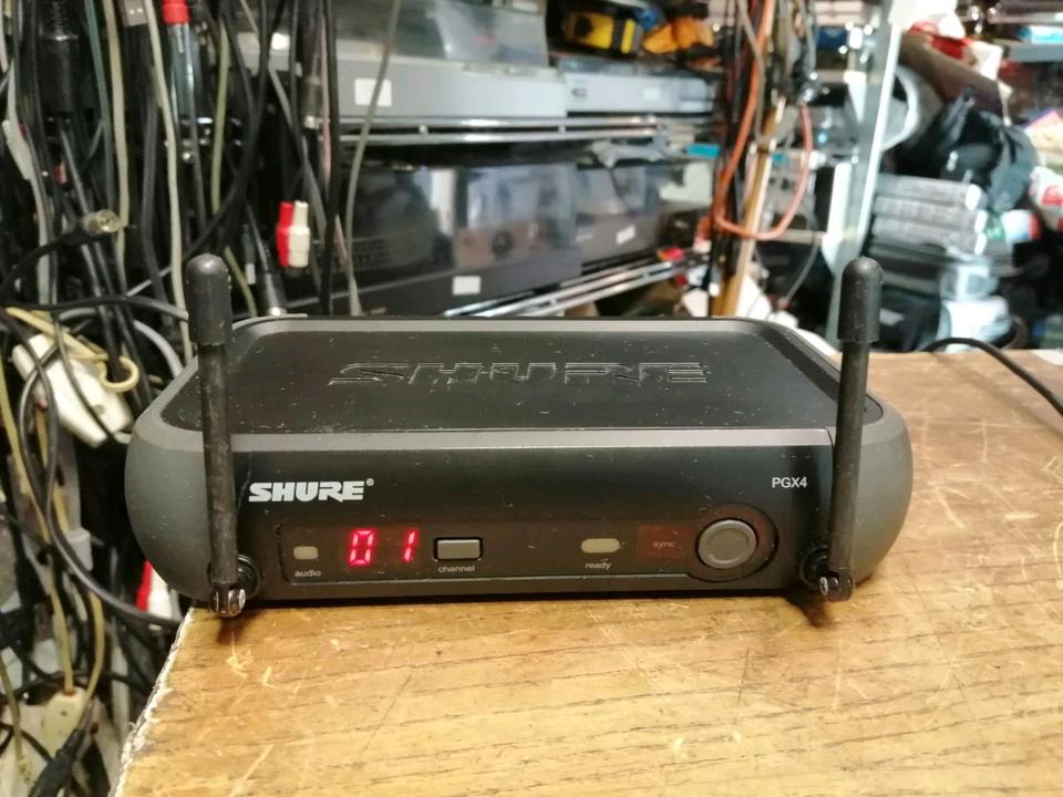SHURE PGX4 Receiver mit Original-Adapter, OHNE Mikrofon!!!