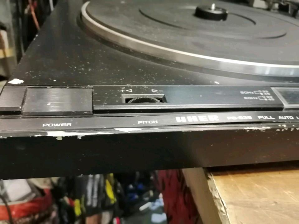 UHER PS-936 Plattenspieler, etwas DEFEKT!!!
