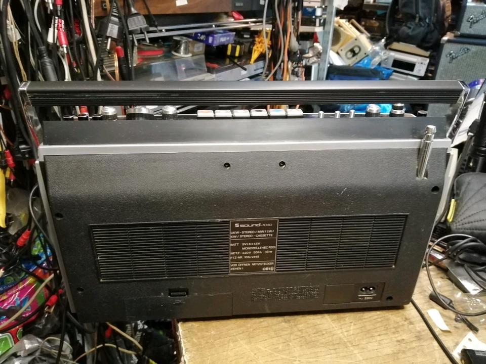 SOUND-1040 Stereo, Radio-Cassetten-Recorder, SELTEN!!!
