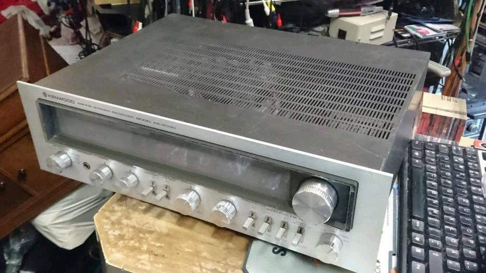 KENWOOD KR-6030, AM-FM Stereo Receiver, DEFEKT!!!