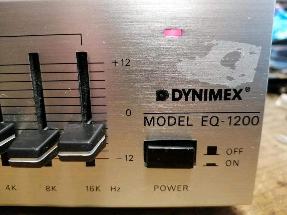 DYNIMEX Model EQ-1200, Equalizer, guter Zustand!!